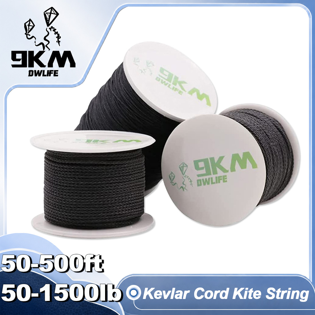 Kite Wind Outdoor - 9KM DWLIFE Kevlar Cord– High Strength