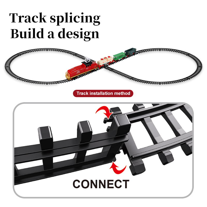 Kids Toys Electric - Kids Electric Cargo Train Locomotive Rail