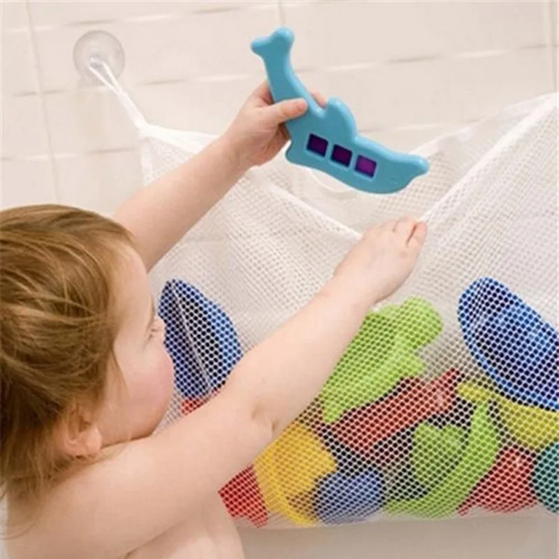 Kids Toys Clearance - Baby Bathroom Mesh Bath Bag Kids