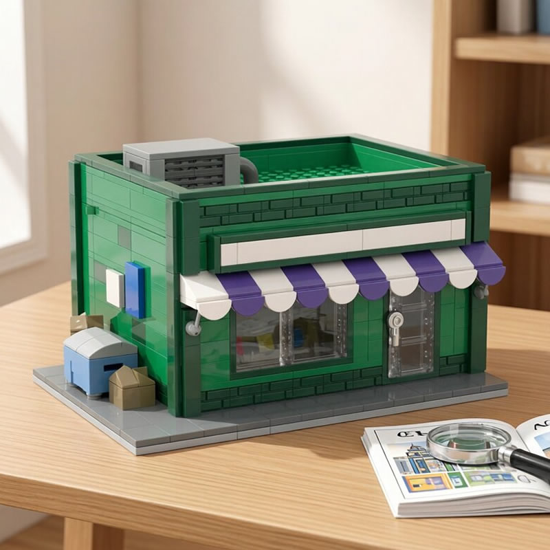 Kids Toys In Store - Building Blocks MOC Modular Mini Street