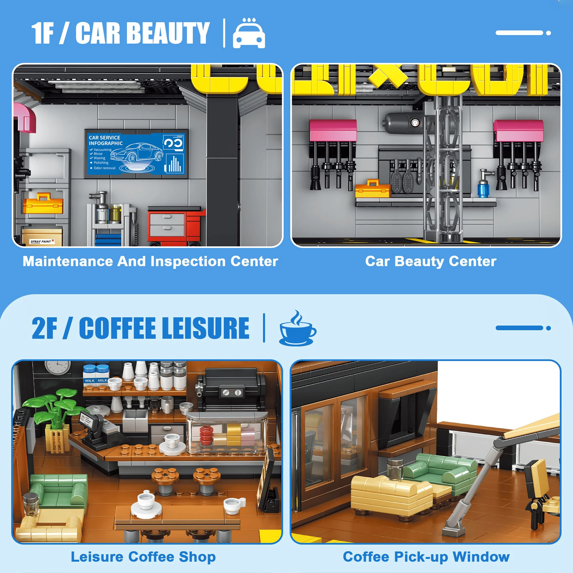 Coffee Auto Repair Shop Coffee - Kids Toys In Store recension och pris