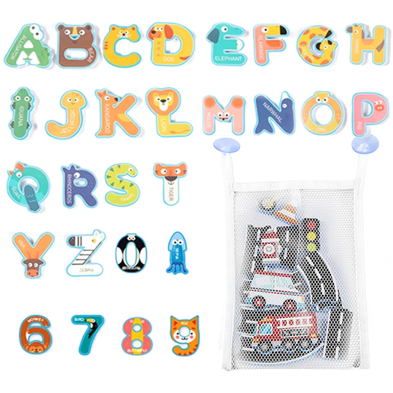 Baby Bath Toys Fun Foam Letter - Bath Letter Number Foam recension och pris
