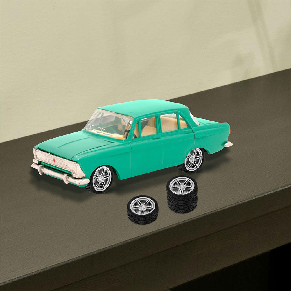 4Pcs Rubber Wheels for Car DIY - Kid Toys And Craft recension och pris