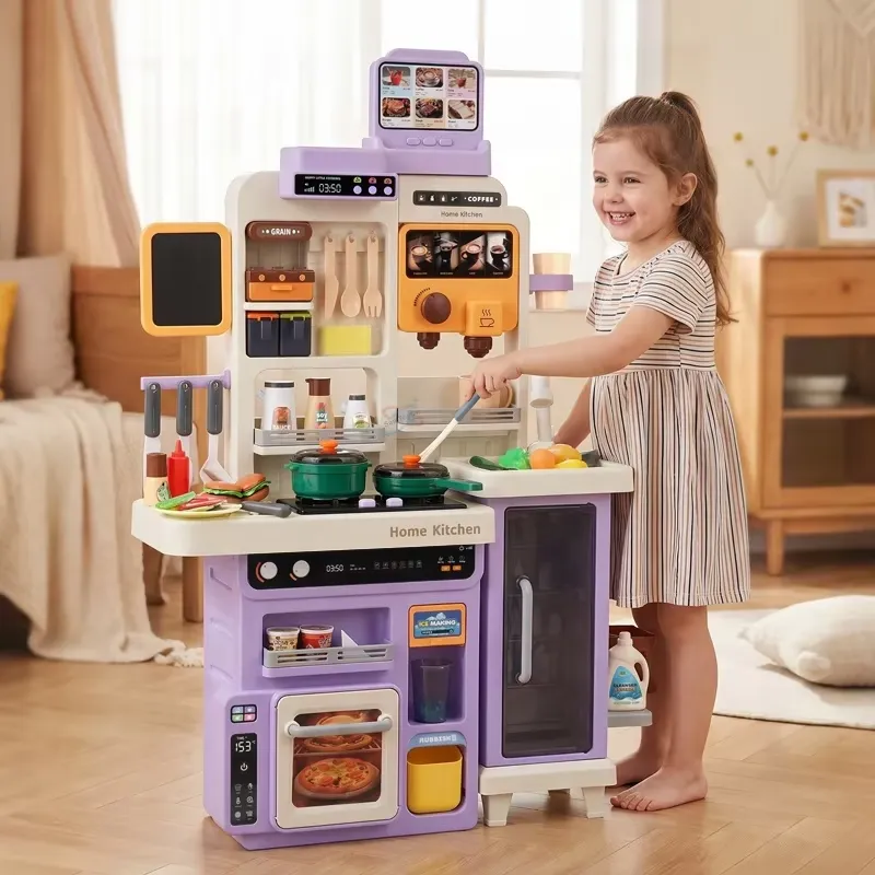 90cm Large Pretend Play Kitche - Kids Toys Kitchen Set recension och pris