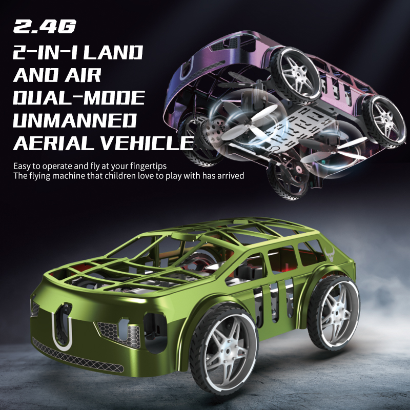 RC Drone 2 In 1 Air-Ground Fly - Kids Toys Under 50 recension och pris