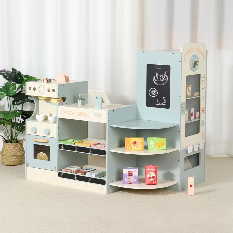 Kids Wooden Grocery Store Play - Kids Toys In Store recension och pris