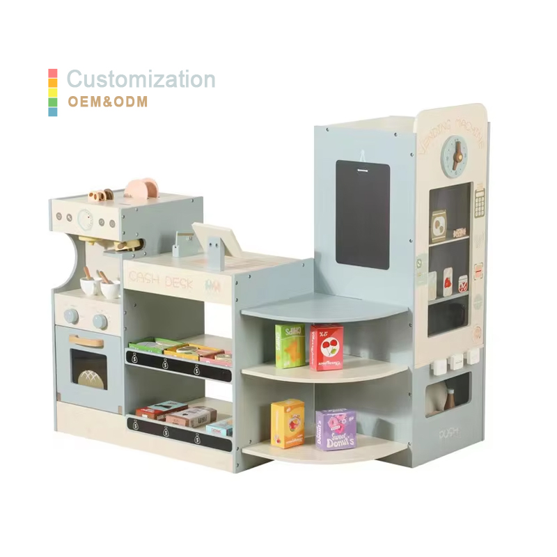 Kids Wooden Grocery Store Play - Kids Toys In Store recension och pris