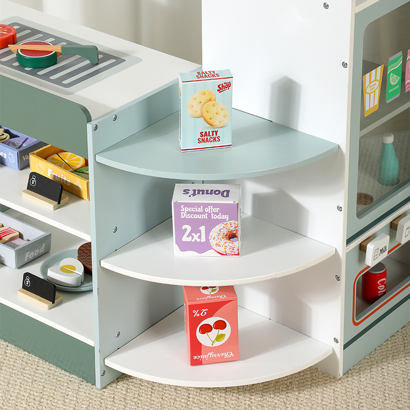 Kids Wooden Grocery Store Play - Kids Toys In Store recension och pris