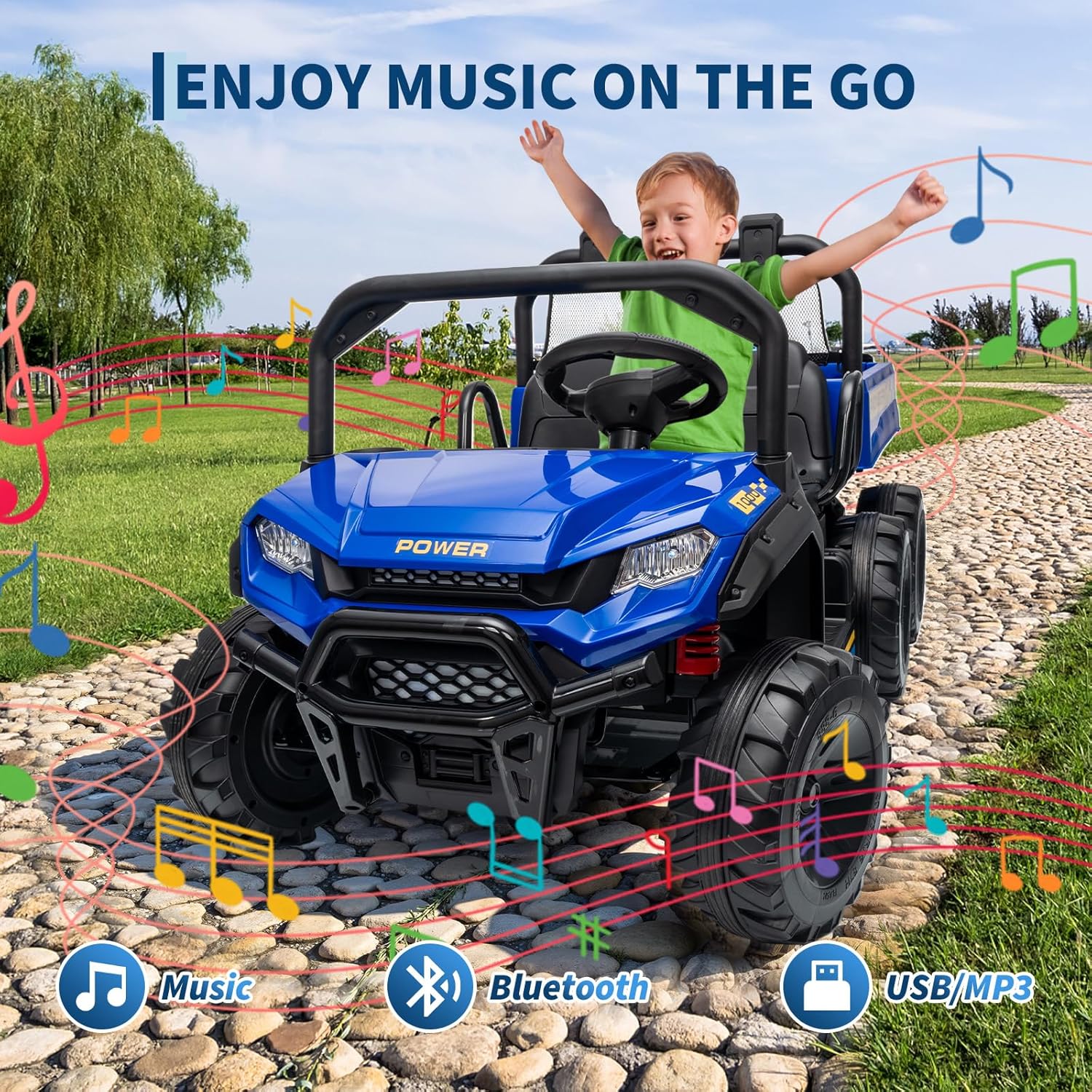 24V 4WD 2 Seater Kids Ride On  - Kids Toys Electric recension och pris