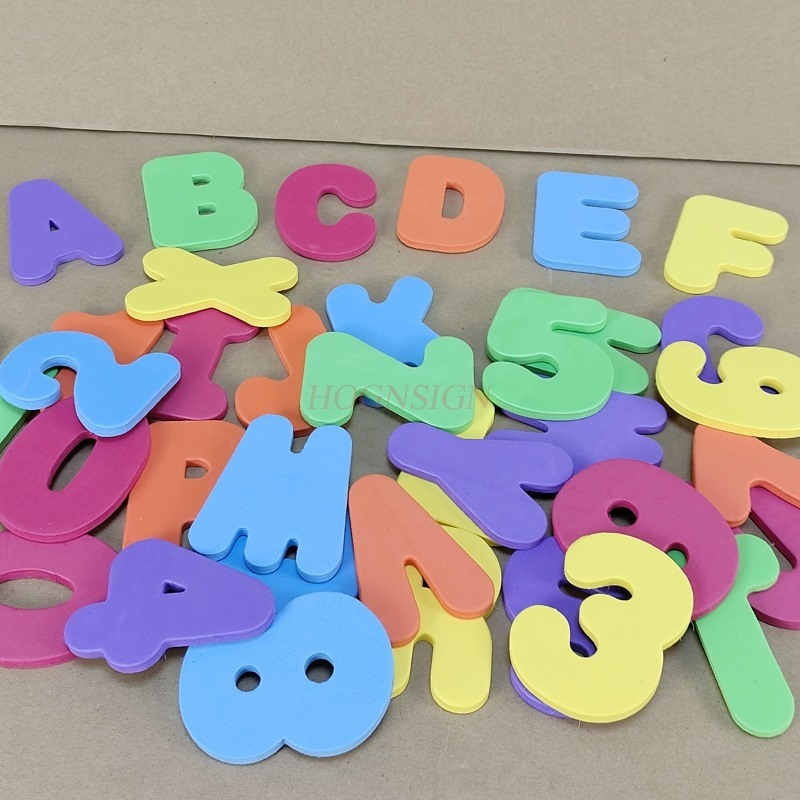 36PCS/set Baby Kids Children E - Bath Letter Number Foam recension och pris