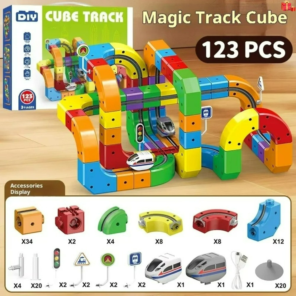 Electric Magnetic Track Set wi - Kids Toys Electric recension och pris