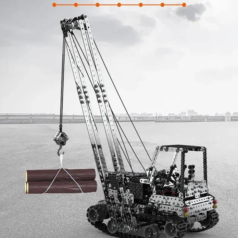 DIY Metal RC Crane Electric Ho - Kids Toys Electric recension och pris