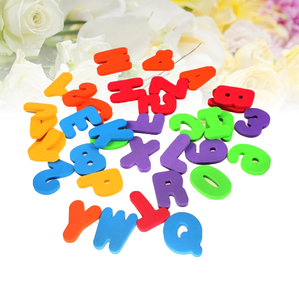 36 Pcs Kids Toys Bath Letter a - Bath Letter Number Foam recension och pris