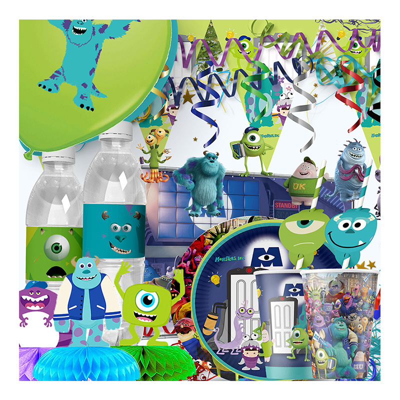Monsters Inc University Birthd - Toys Background For Kids recension och pris