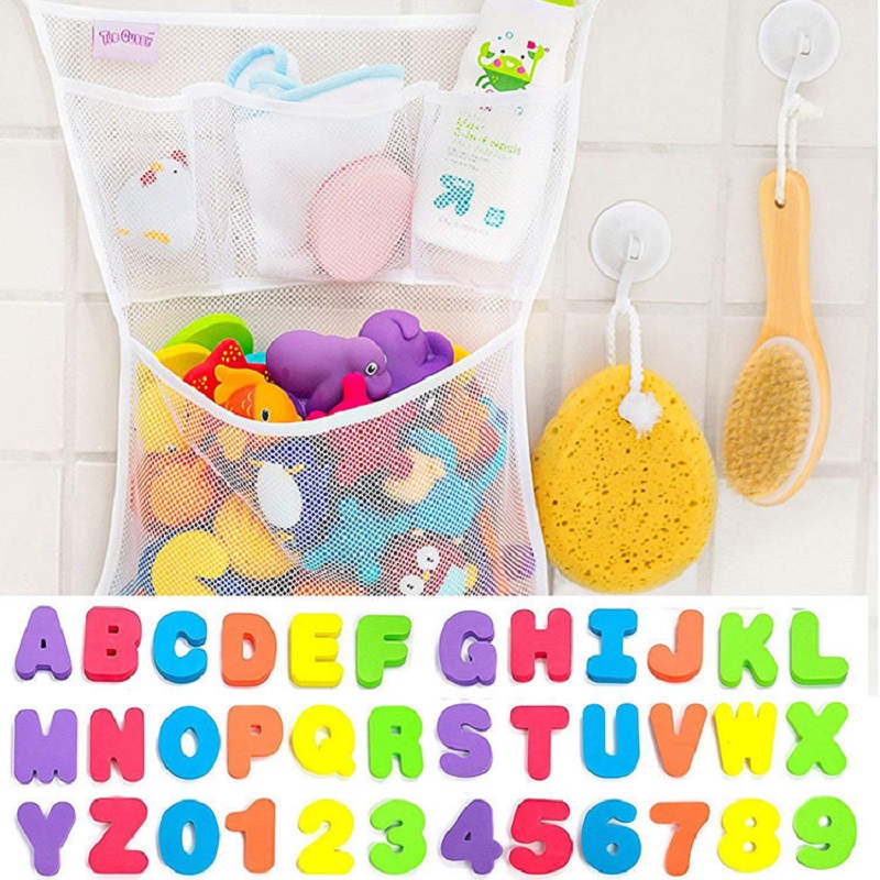 Baby Puzzle Bath Toy EVA Alpha - Bath Letter Number Foam recension och pris