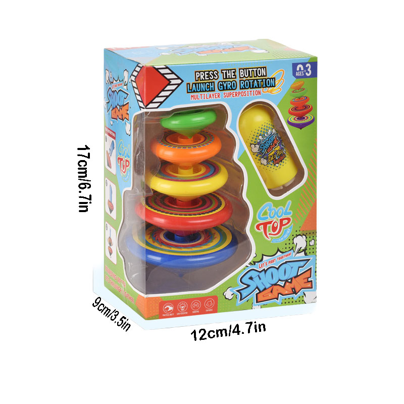 Stacking Spinning Top Toy For  - Kids Toys Under 50 recension och pris