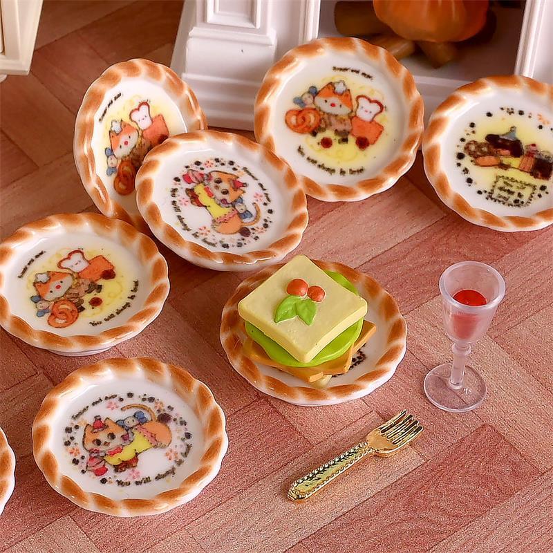 10Pcs/set Dollhouse Miniature  - Kids Toys Dog recension och pris
