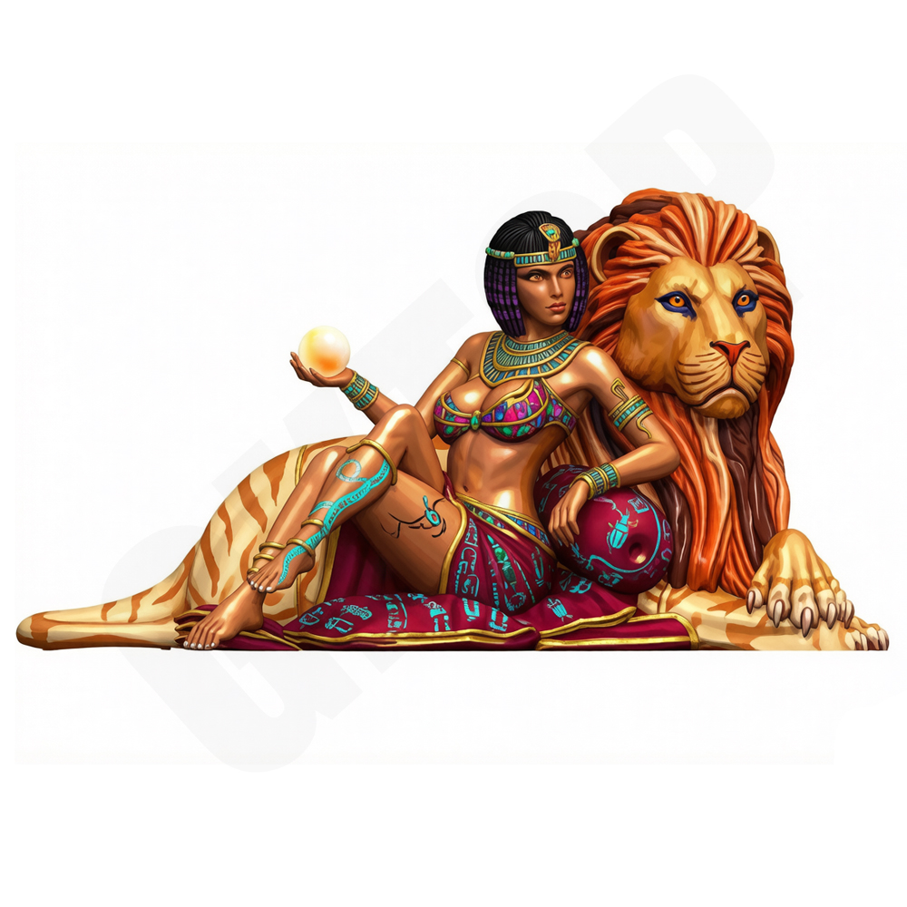 1/24 Ancient Egyptian Lady Lio - Kid Toys And Craft recension och pris