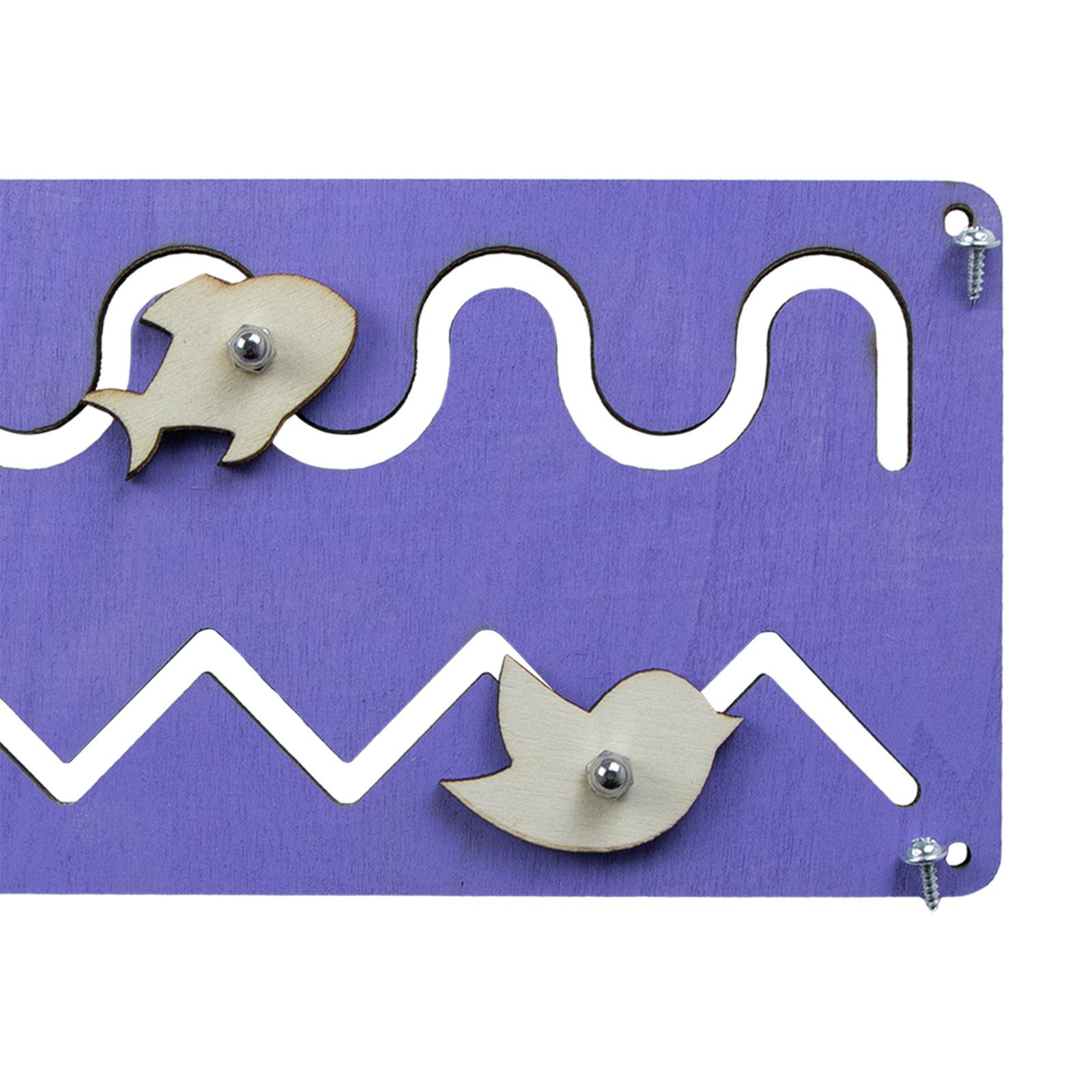 Montessori Wooden Busy Board A - Kid Toys And Craft recension och pris