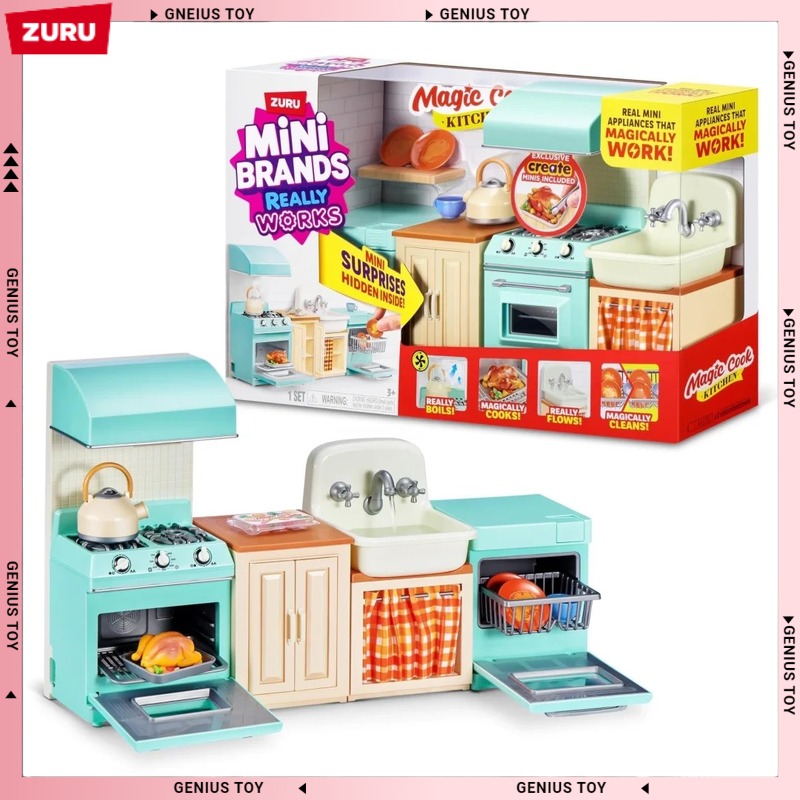 Zuru Mini Brands Magic Cook Ki - Kids Toys Kitchen Set recension och pris