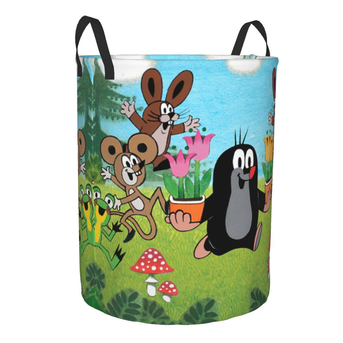 Happy Mole Laundry Basket Coll - Kids Toys Clearance recension och pris
