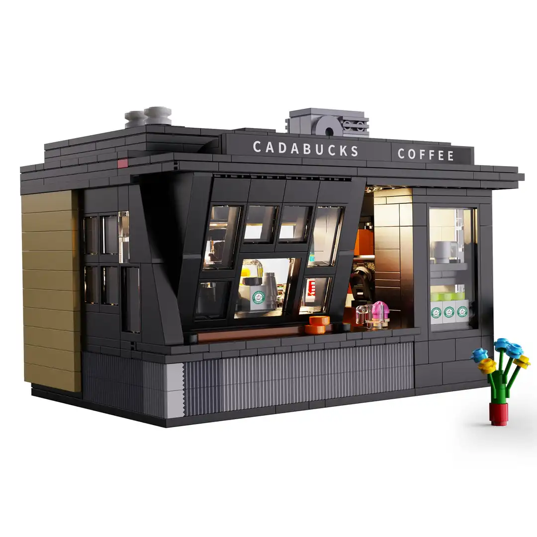 City 768Pcs Coffee Shop House  - Kids Toys In Store recension och pris