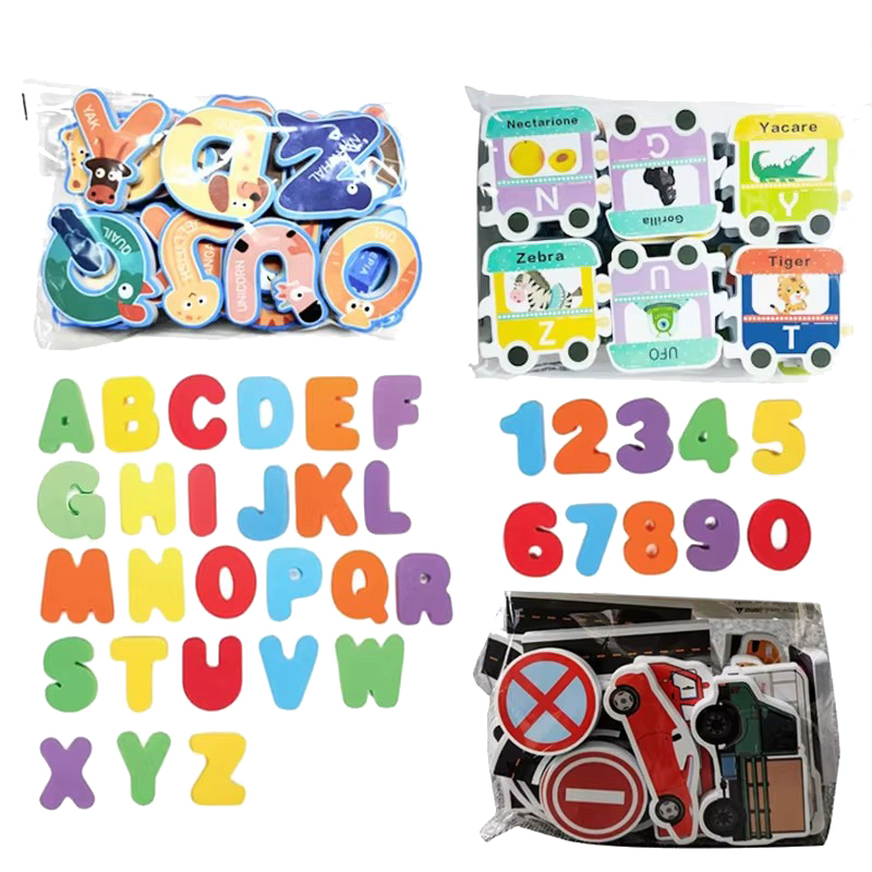 Baby Bath Toys Floating Foam E - Bath Letter Number Foam recension och pris