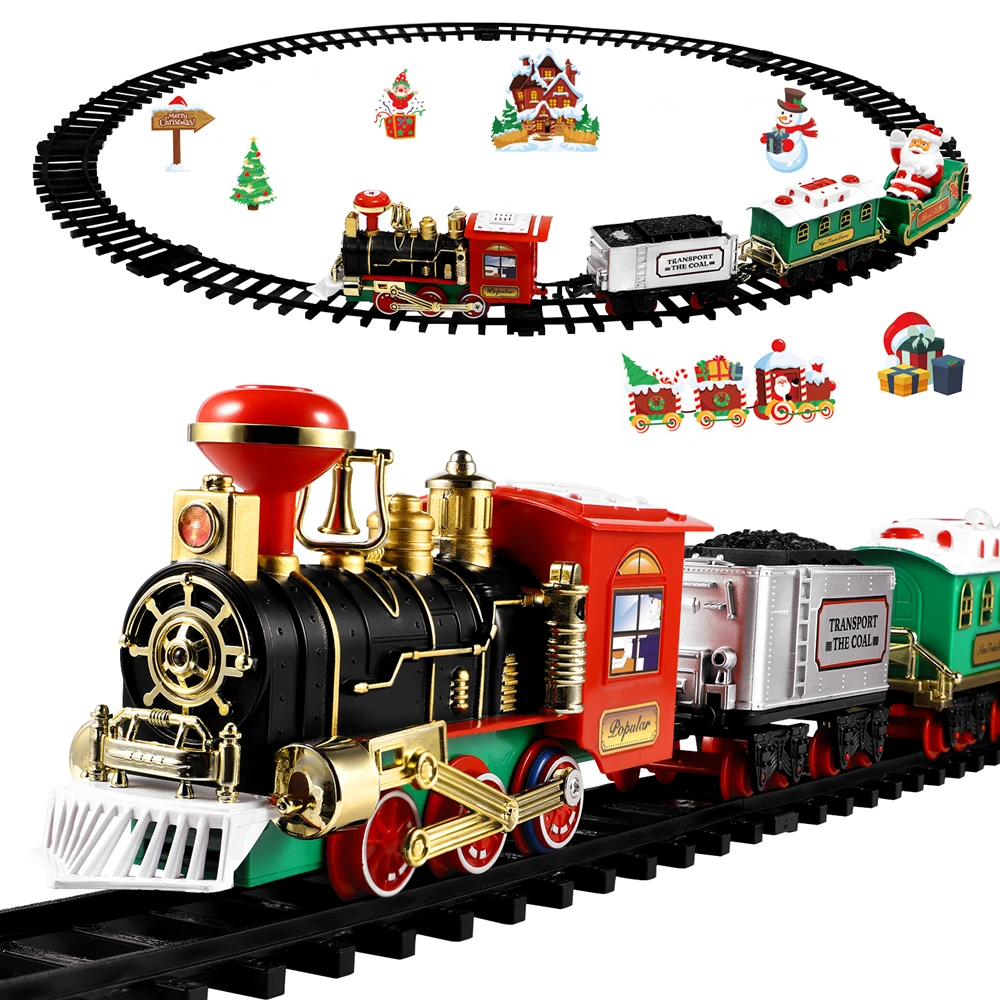 Christmas Train Set Festive Mi - Kids Toys Electric recension och pris