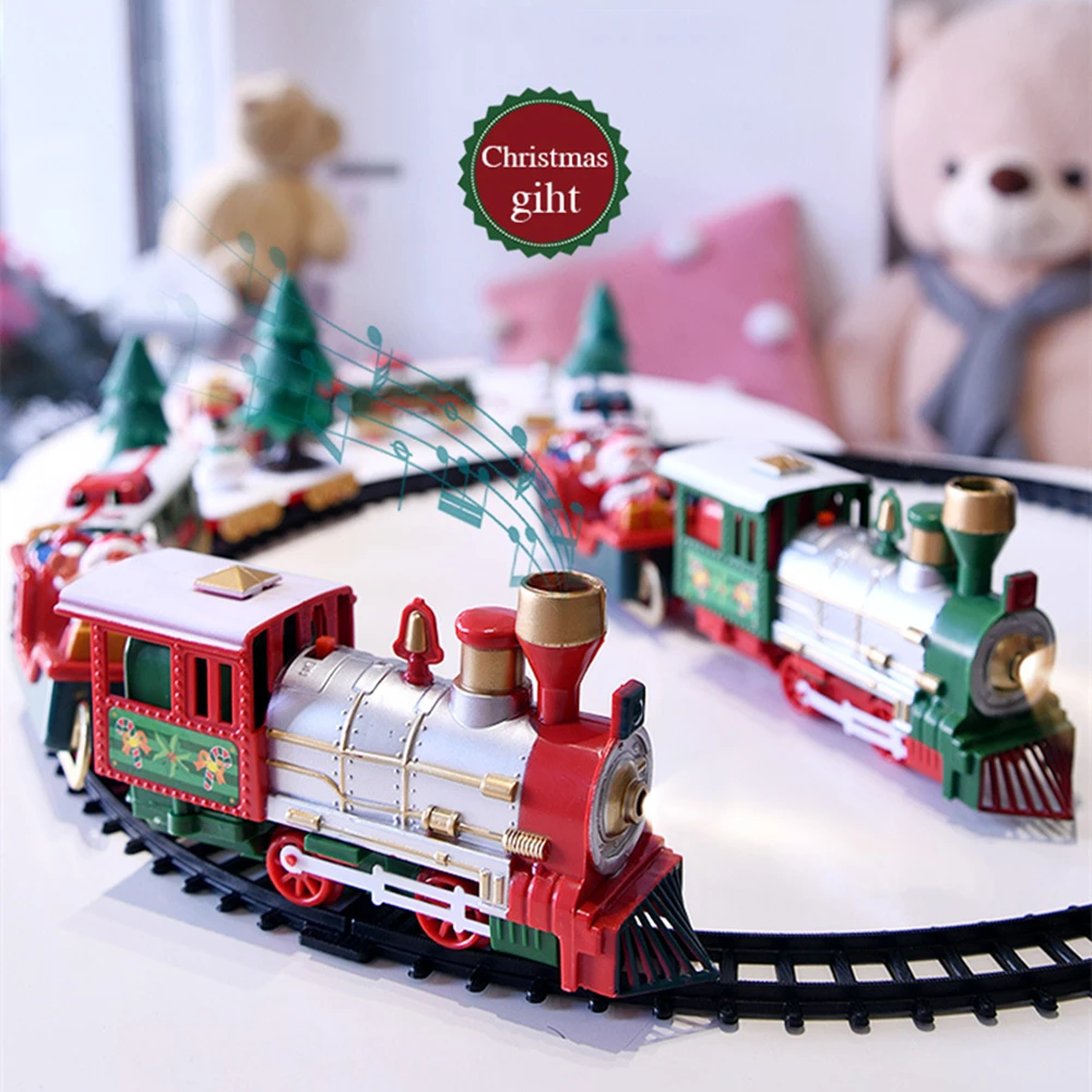 Christmas Train Set Festive Mi - Kids Toys Electric recension och pris