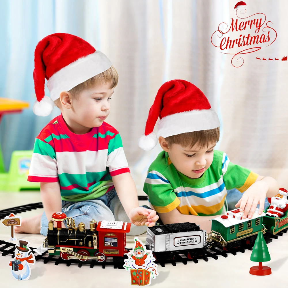 Christmas Train Set Festive Mi - Kids Toys Electric recension och pris