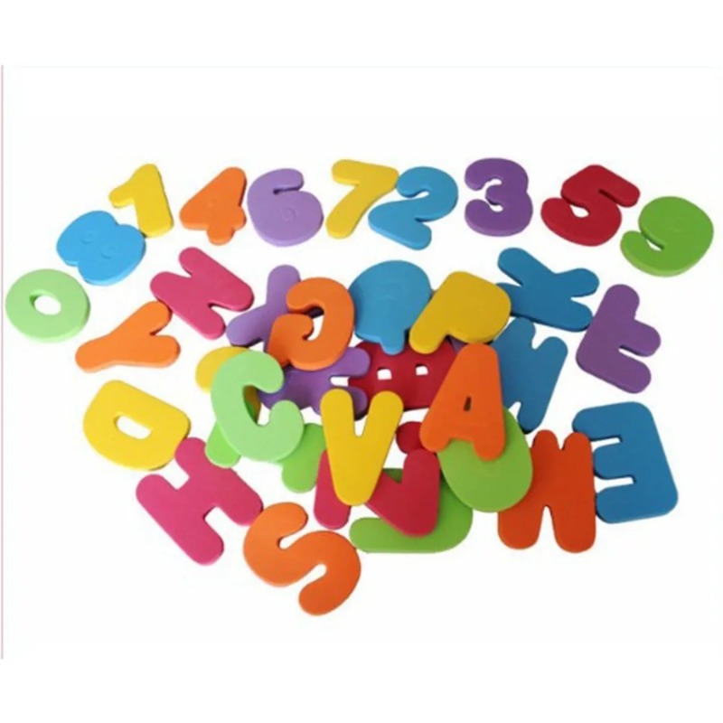 Floating Bath Toys for 1-3 Yea - Bath Letter Number Foam recension och pris