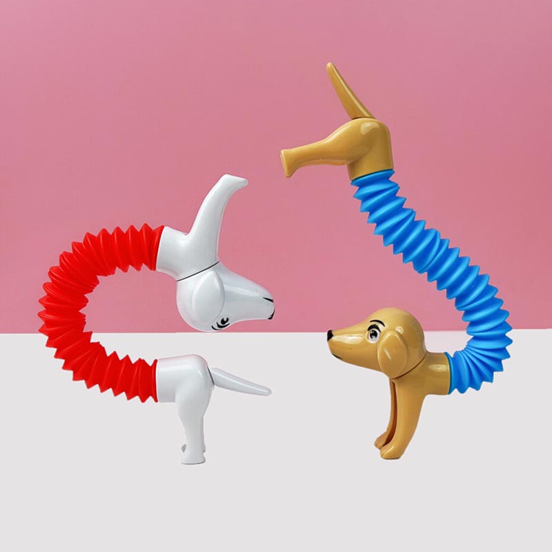 Novelty Spring Dog Pop Tubes S - Kids Toys Dog recension och pris