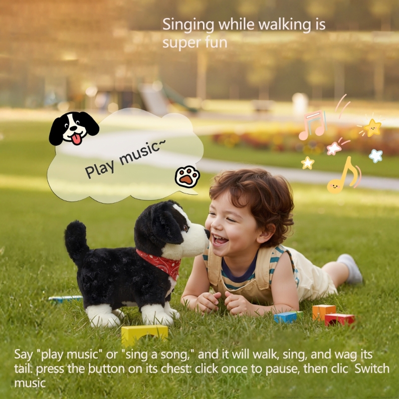  Cotton Made Interactive Plush - Kids Toys Dog recension och pris