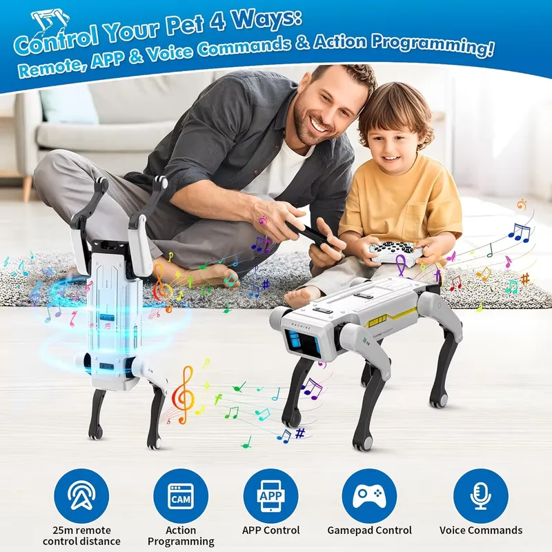 Smart Robot Dog Interactive ST - Kids Toys Dog recension och pris