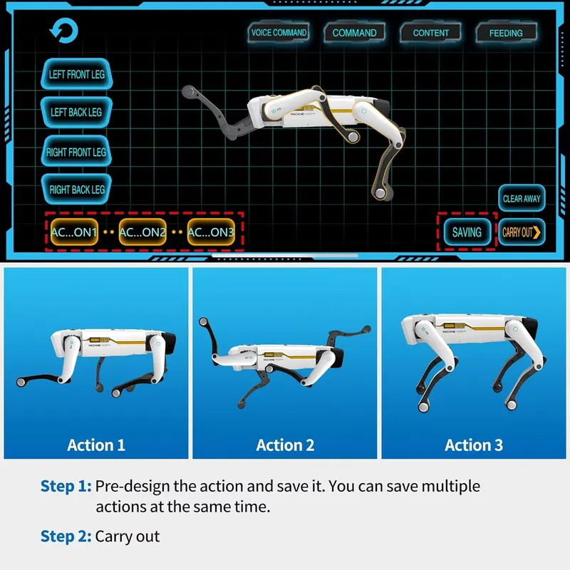 Smart Robot Dog Interactive ST - Kids Toys Dog recension och pris