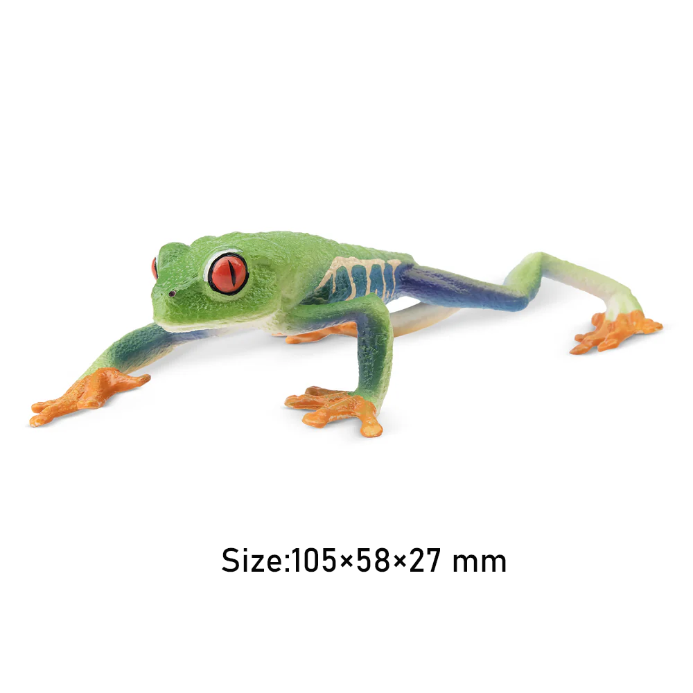 Toymany Simulation Red-eyed Tr - Kids Toys Under $5 recension och pris