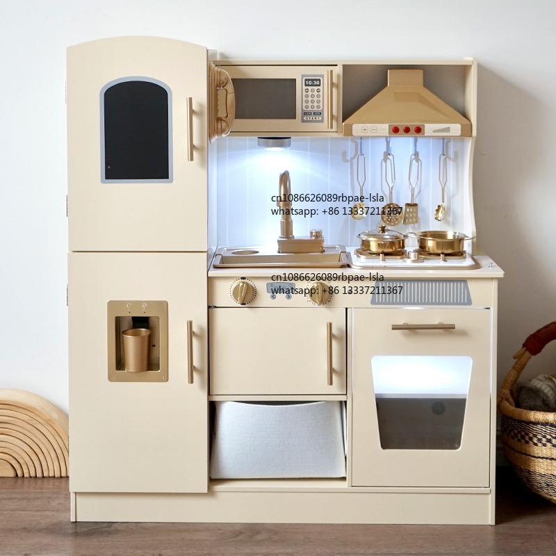Educational Wooden Pretend Pla - Kids Toys Kitchen Set recension och pris