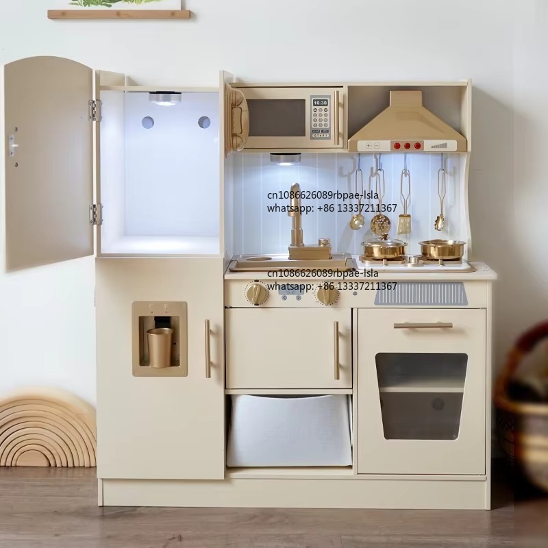 Educational Wooden Pretend Pla - Kids Toys Kitchen Set recension och pris
