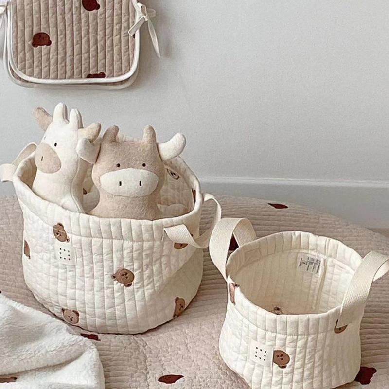Cute Bear Embroidery Diaper Ba - Kids Toys Clearance recension och pris