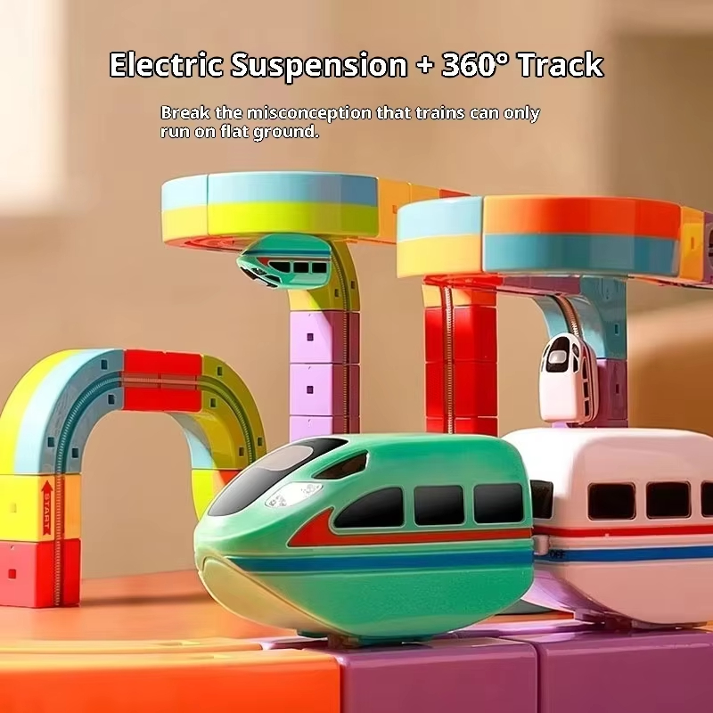 Electric Magnetic Track Set Wi - Kids Toys Electric recension och pris