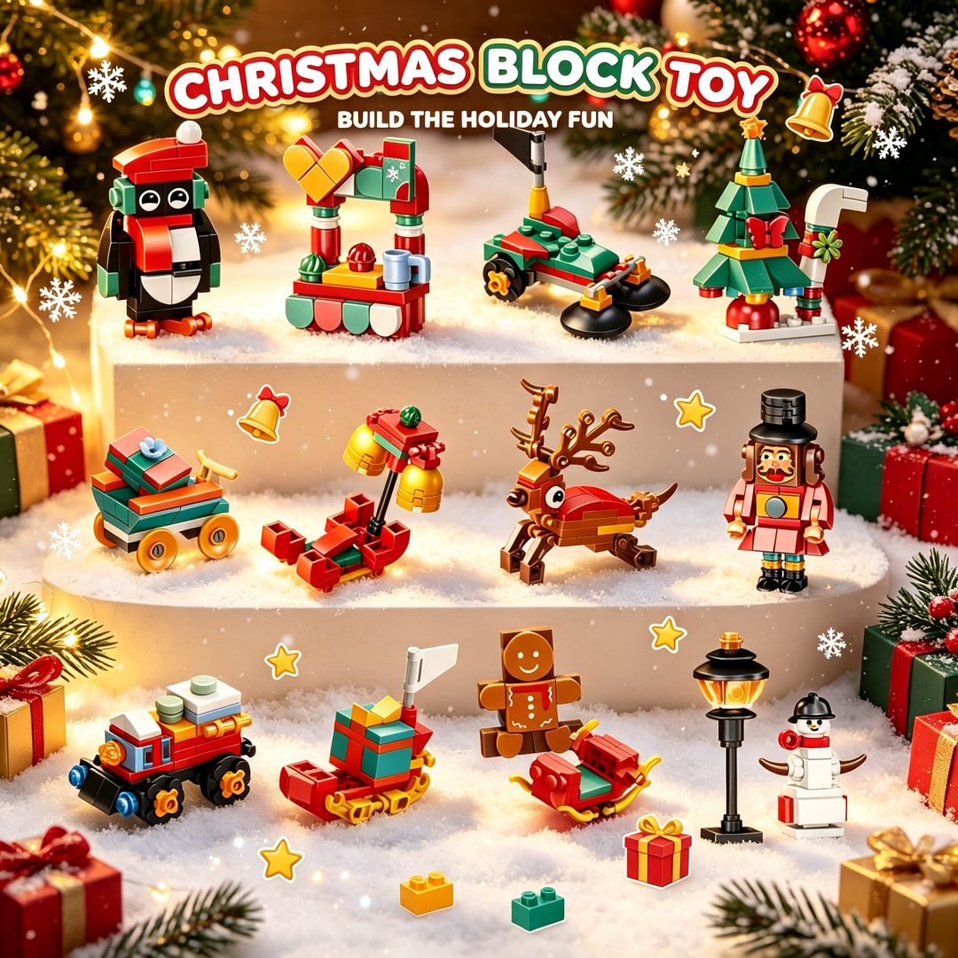 12 in 1 Christmas Building Blo - Kids Toys Quality recension och pris