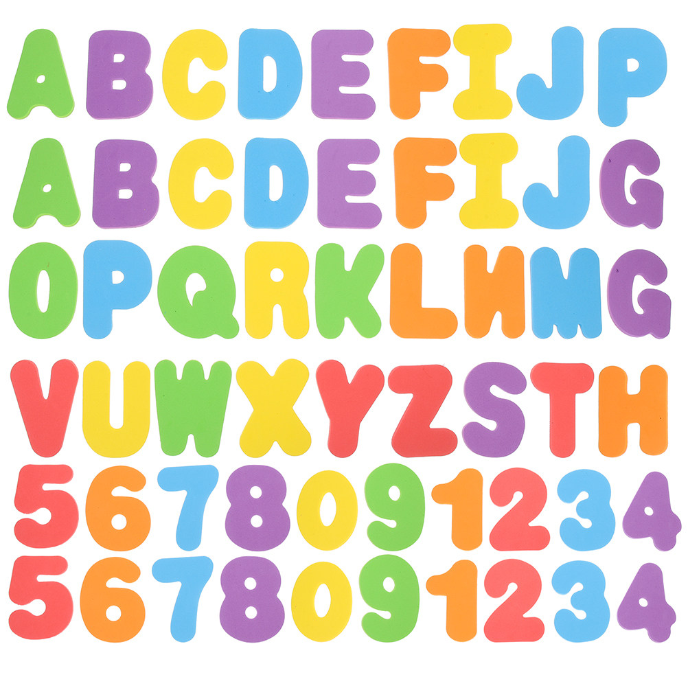 2Sets Eva Foam Alphabet Number - Bath Letter Number Foam recension och pris