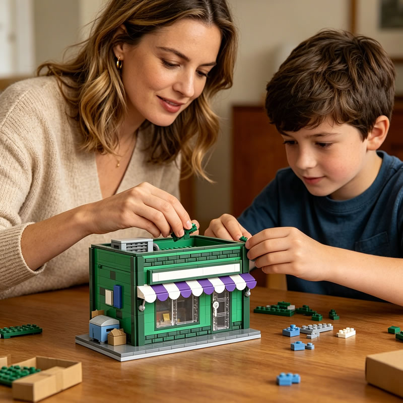 Building Blocks MOC Modular Mi - Kids Toys In Store recension och pris
