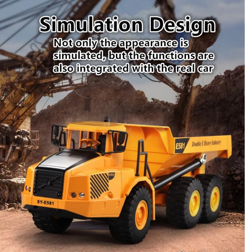 Remote Control Dump Truck RC 1 - Kids Toys Under 50 recension och pris