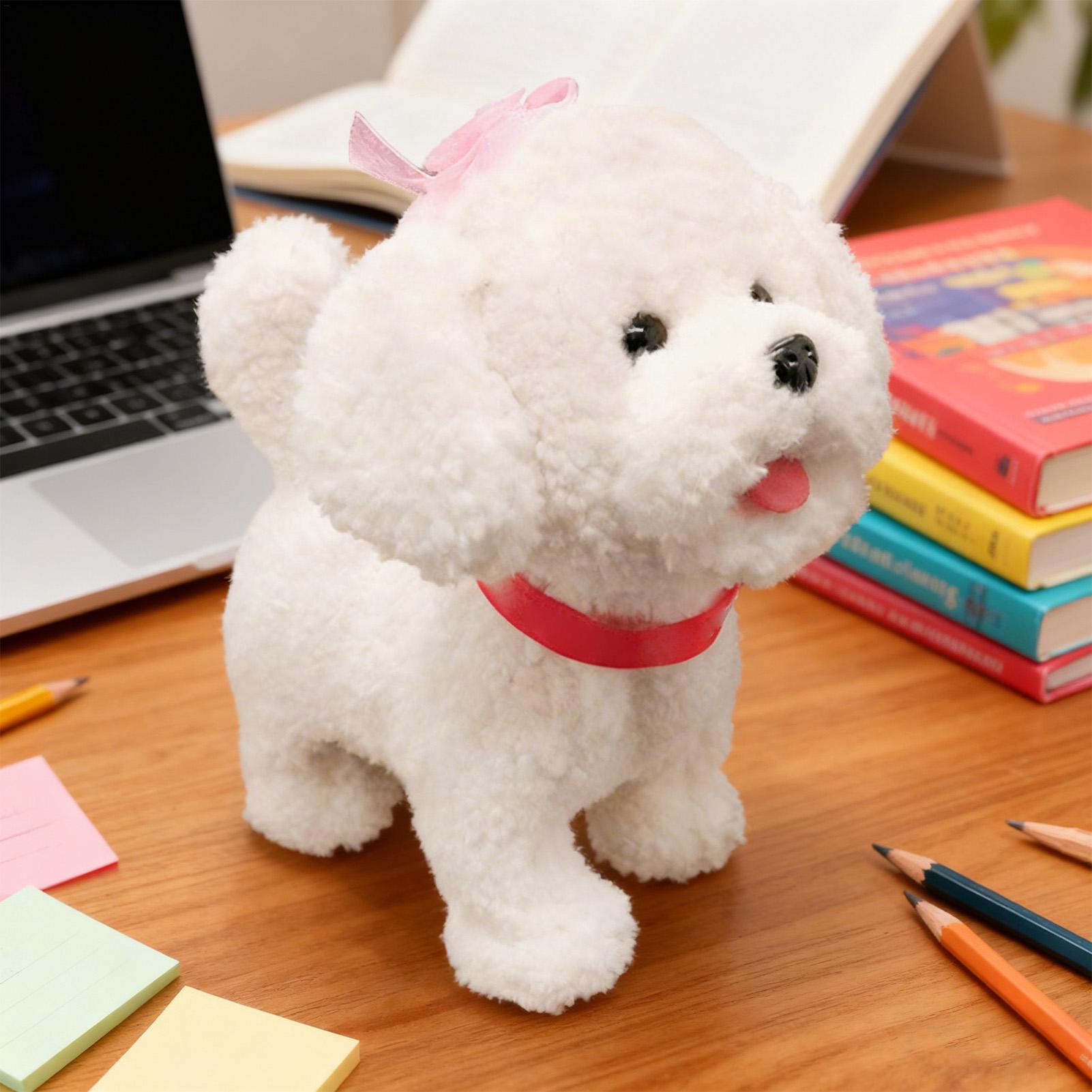 Realistic Robot Dog Plush Soft - Kids Toys Dog recension och pris