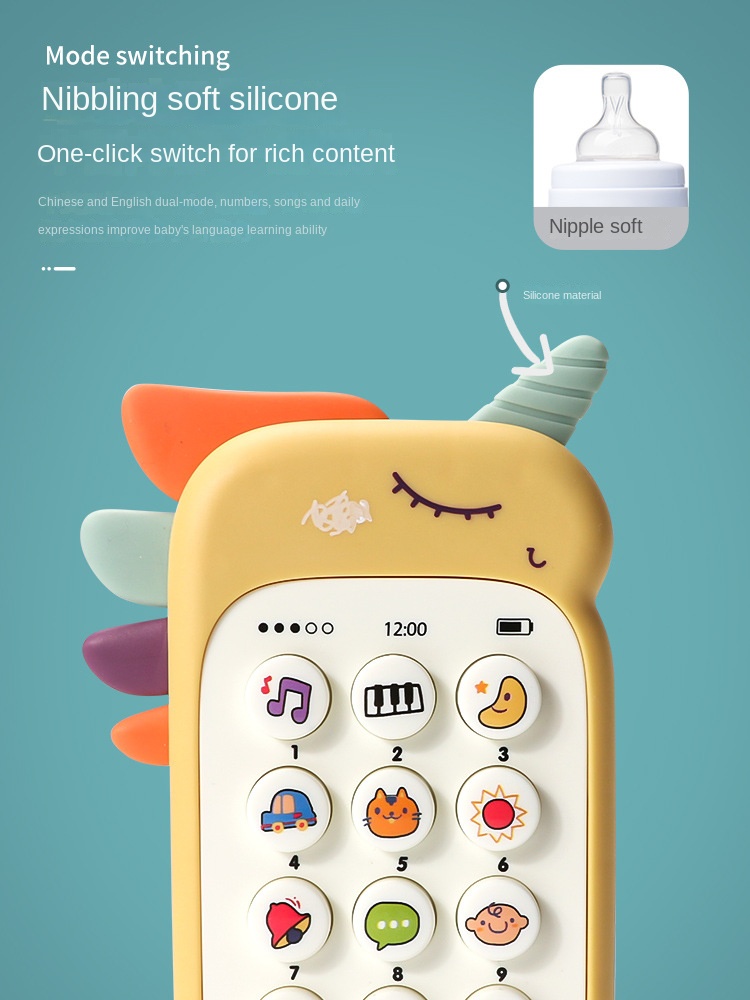 Baby Phone Toy Music Sound Tel - Kids Toys Clearance recension och pris