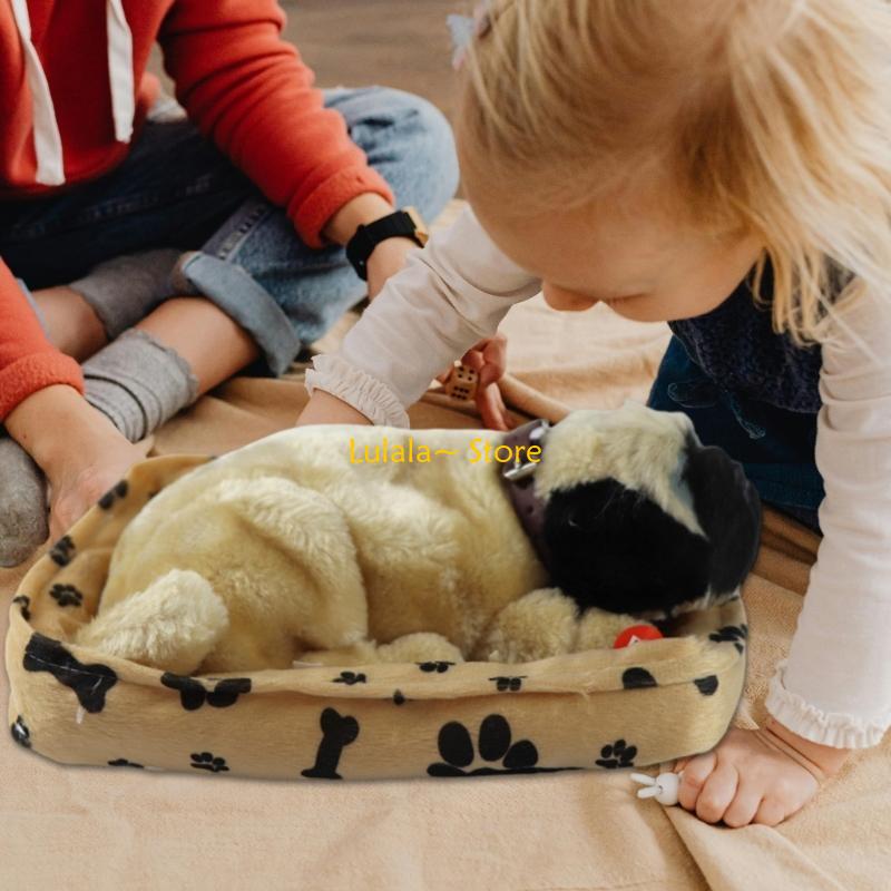 Y4QA Realistic Sleeping Plush  - Kids Toys Dog recension och pris