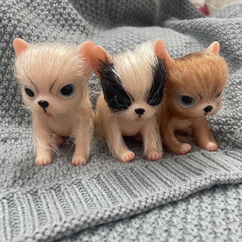 5Inch Full Body Silicone Cute  - Kids Toys Dog recension och pris