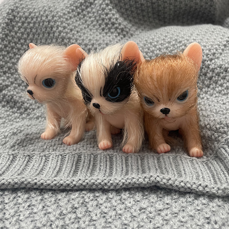 5Inch Full Body Silicone Cute  - Kids Toys Dog recension och pris