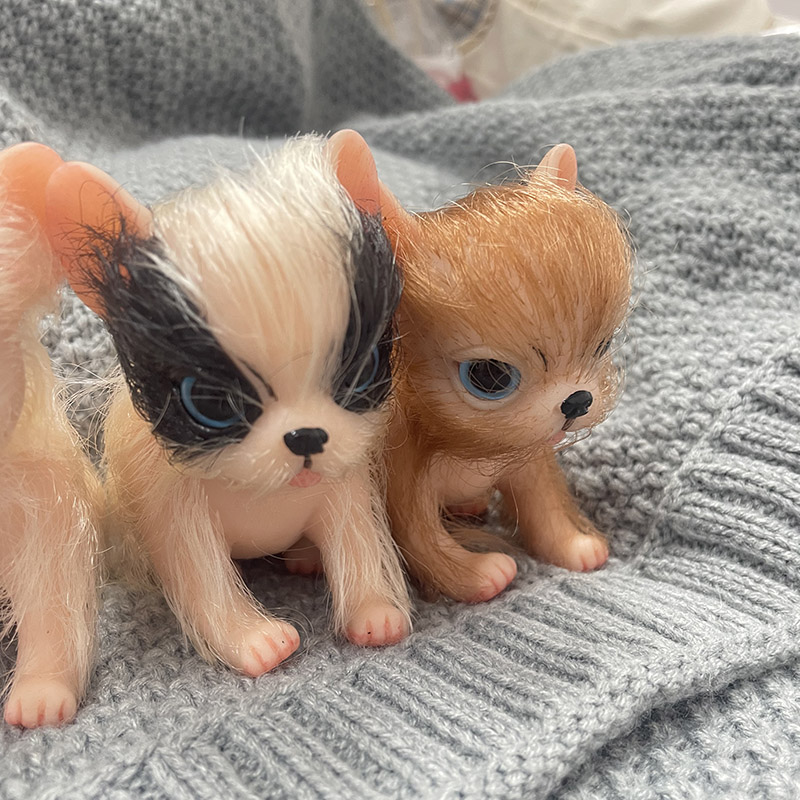 5Inch Full Body Silicone Cute  - Kids Toys Dog recension och pris